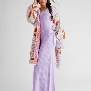 Free people eve sweater maxi